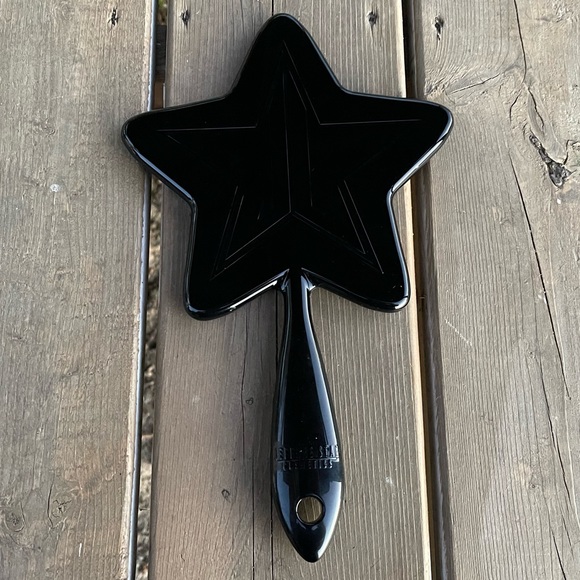 Jeffree Star Cosmetics Black on Black Star Shaped Hand Mirror - Picture 8 of 10